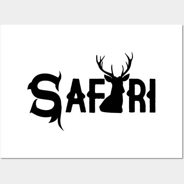 African Trip Safari Safaris Wild Animal Tour Wall Art by dr3shirts